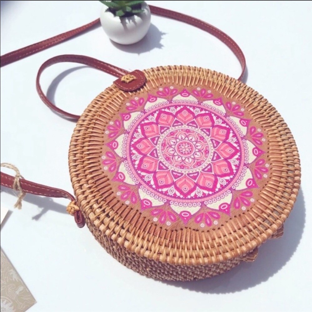 🎉HP🎉Mandala Circular Boho Bag